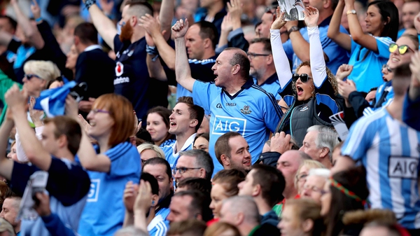 Dublin supporters celebrate another All-Ireland success