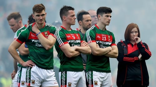 Dejection on Mayo faces - now an all-too familiar sight after an All-Ireland