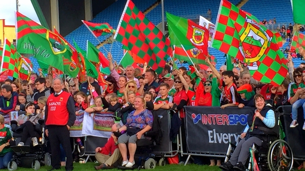Mayo fans turned out in force