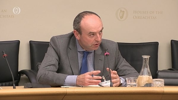 Fergal O'Brien was speaking before the Budgetary Oversight Committee