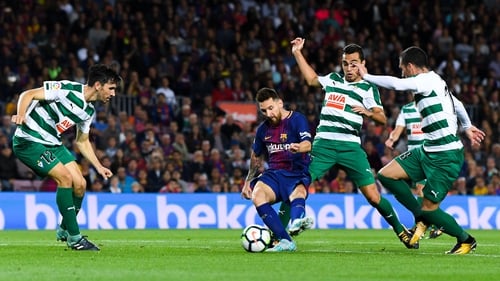 Messi was in sublime form at the Camp Nou
