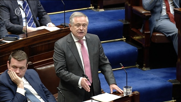 Brendan Howlin says there is insufficient space to cut taxes in next month's Budget