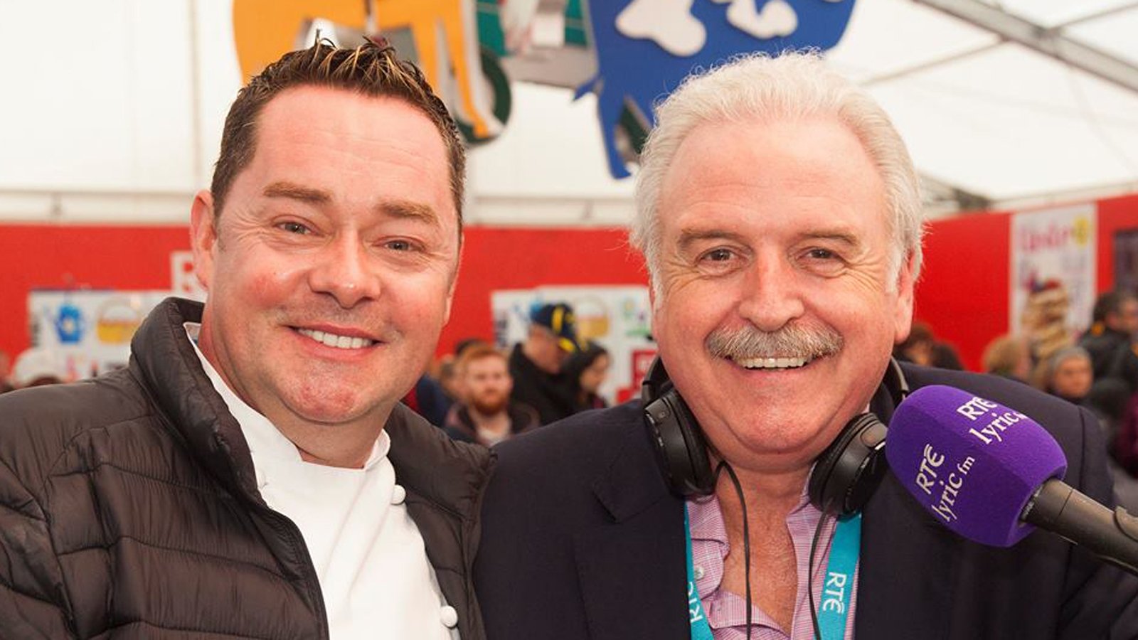 Pics of Marty Whelan at the Ploughing