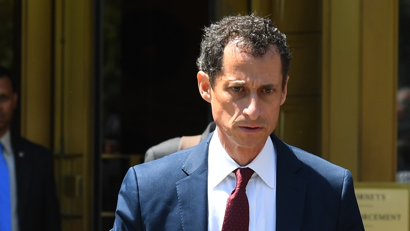 Weiner sentenced to 21 months over explicit texts