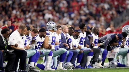 Dallas Cowboys owner Jerry Jones says his players must stand for the anthem.