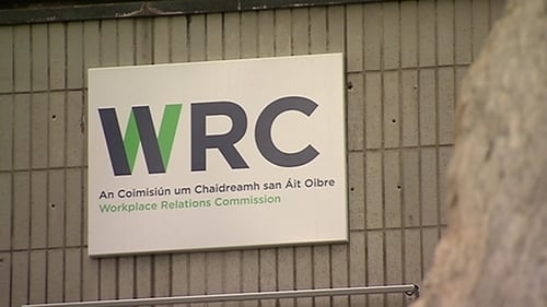The hearing took place at the WRC today