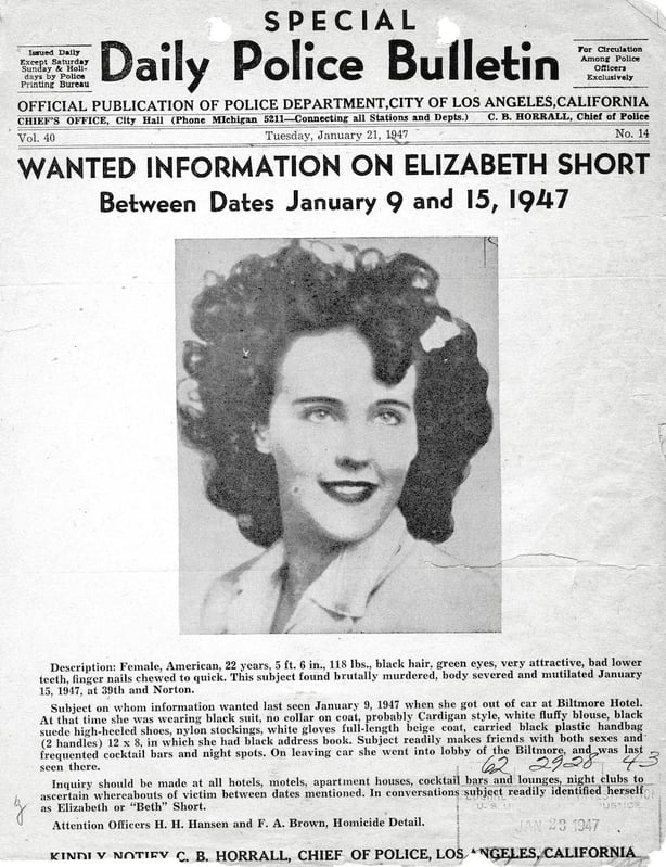 Black Dahlia killer revealed - Hollywood's most notorious murder