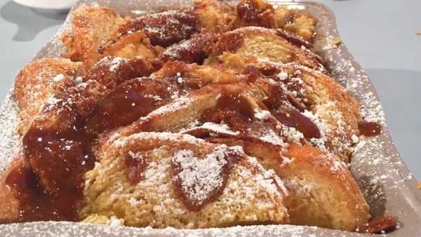 Aoife's Toffee Apple Bread & Butter Pudding