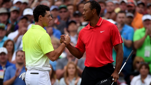Will Rory McIlroy and Tiger Woods be in the ix come sunday afternoon at the Masters