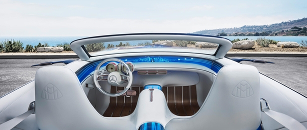 More yacht that super car - the cockpit.