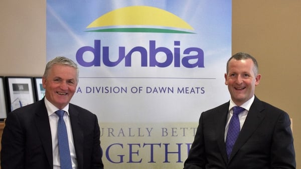 Former Dunbia CEO Jim Dobson will be the company's new CEO, while Niall Browne is its executive chairman