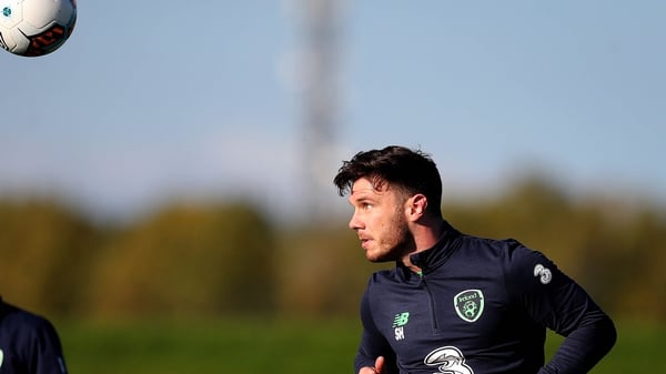 New guy in town - Scott Hogan is enjoying the very early stages of his Republic of Ireland career
