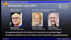 The work of Rainer Weiss, Barry Barish and Kip Thorne crowned half a century of experimental efforts by scientists and engineers