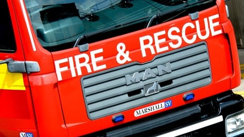 Emergency services attended the scene this morning