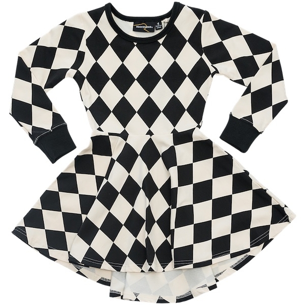 Harlequin Waisted Dress by Rock Your Kid