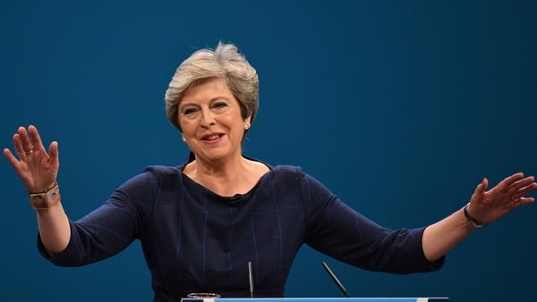 Theresa May said the public wanted to hear a 'message of change'