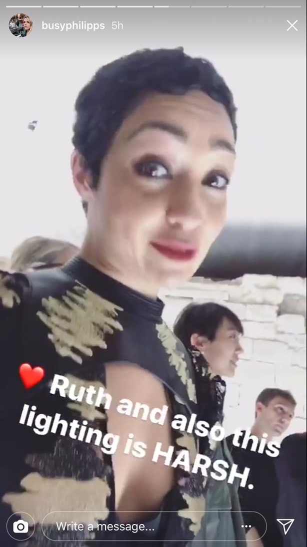 Ruth Negga on Busy Philipps' Instagram