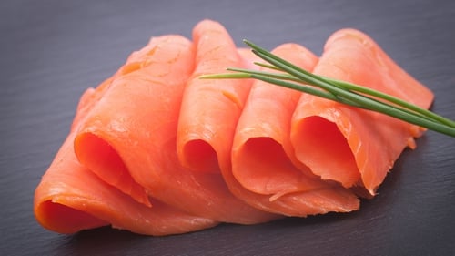 Pan Seared Smoked Salmon, Celeriac Remoulade: Thomas Haughton