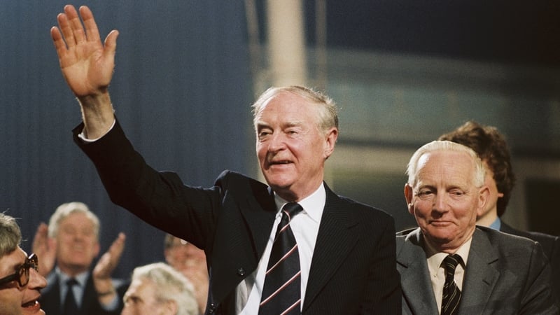 Former Taoiseach and Fine Gael leader Liam Cosgrave
