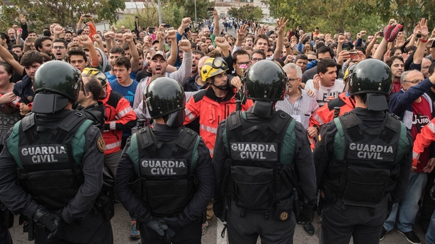 Catalonia clashes