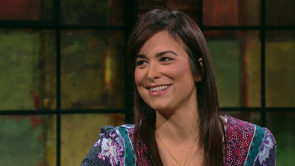 Stefanie Preissner on Friday's Late Late Show