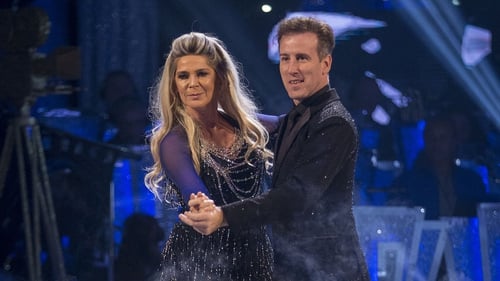 Ruth Langsford with Anton Du Beke on Strictly