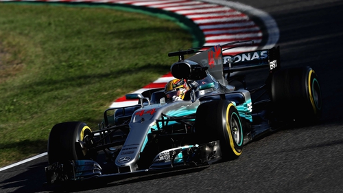 Hamilton is 59 points clear with four races remaining