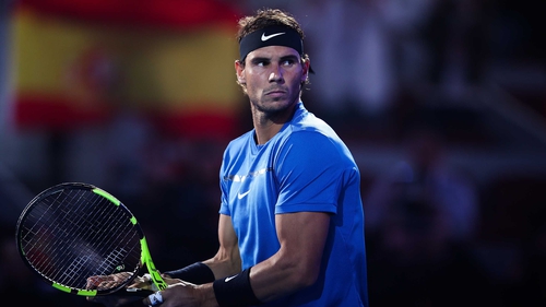World number one Rafael Nadal