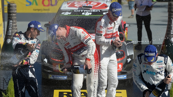Kris Meeke claimed his fifth WRC victory