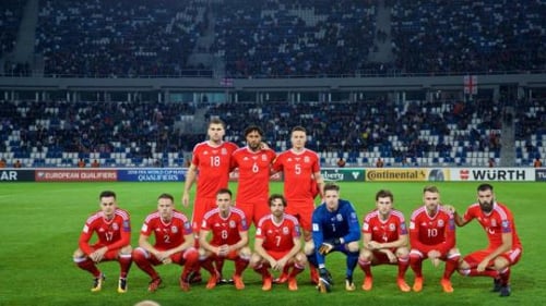 The Wonders Of The Wales Team Photo What Is Going On