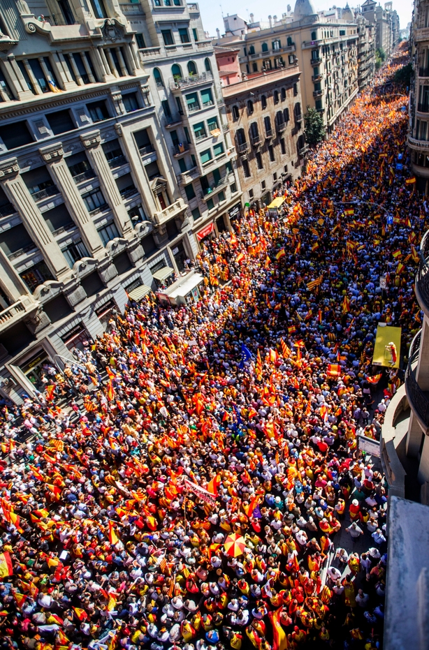 Spain unity rally