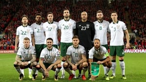 The Ireland team selected to play Wales