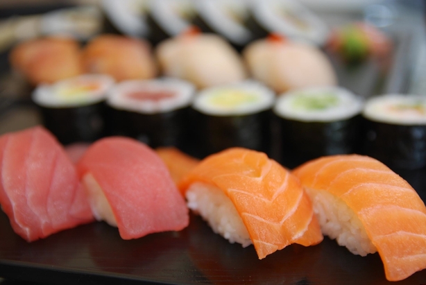Salmon Nigiri Sushi Hosomaki