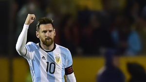 Leo Messi has scored 64 goals in 124 games for Argentina