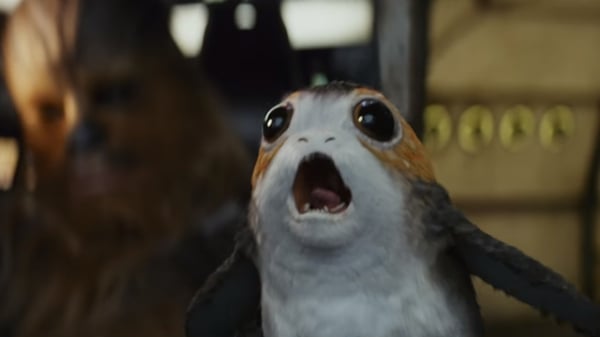 The new porg creatures in Star Wars: The Last Jedi were inspired by Skellig Island's puffins