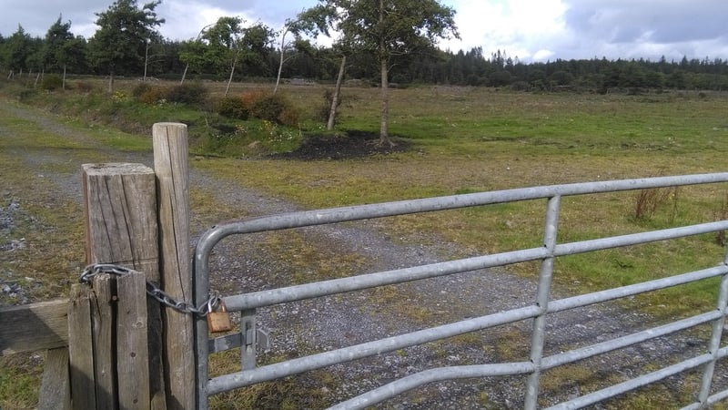 The site at Athenry, Co Galway which was due to host Apple's data centre