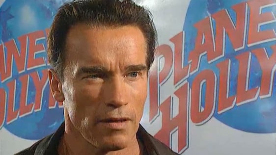 Arnold Schwarzenegger in Dublin (1992)