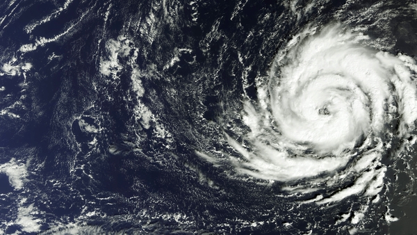 Only 15 storms of this nature have ever been reported within 200 nautical miles of Ireland
