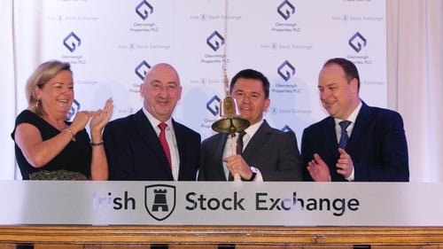 Glenveagh Properties listed on the Dublin Stock Exchange in October