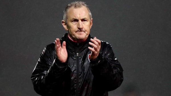 John Caulfield is focused on the Derry City game