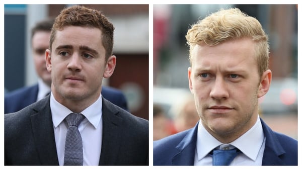 Ulster Rugby chief said he does not believe Paddy Jackson (L) or Stuart Olding will play for Ulster or Ireland again