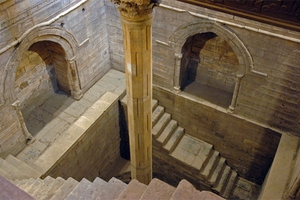 The Nilometer at Rawda, Cairo, used for measuring levels in the Nile