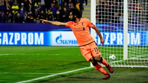 Mohamed Salah hit a hat-trick in the Liverpool rout