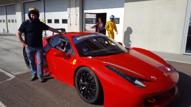 Neven-with-Ferrari-driver-Pietro-Gandolfi