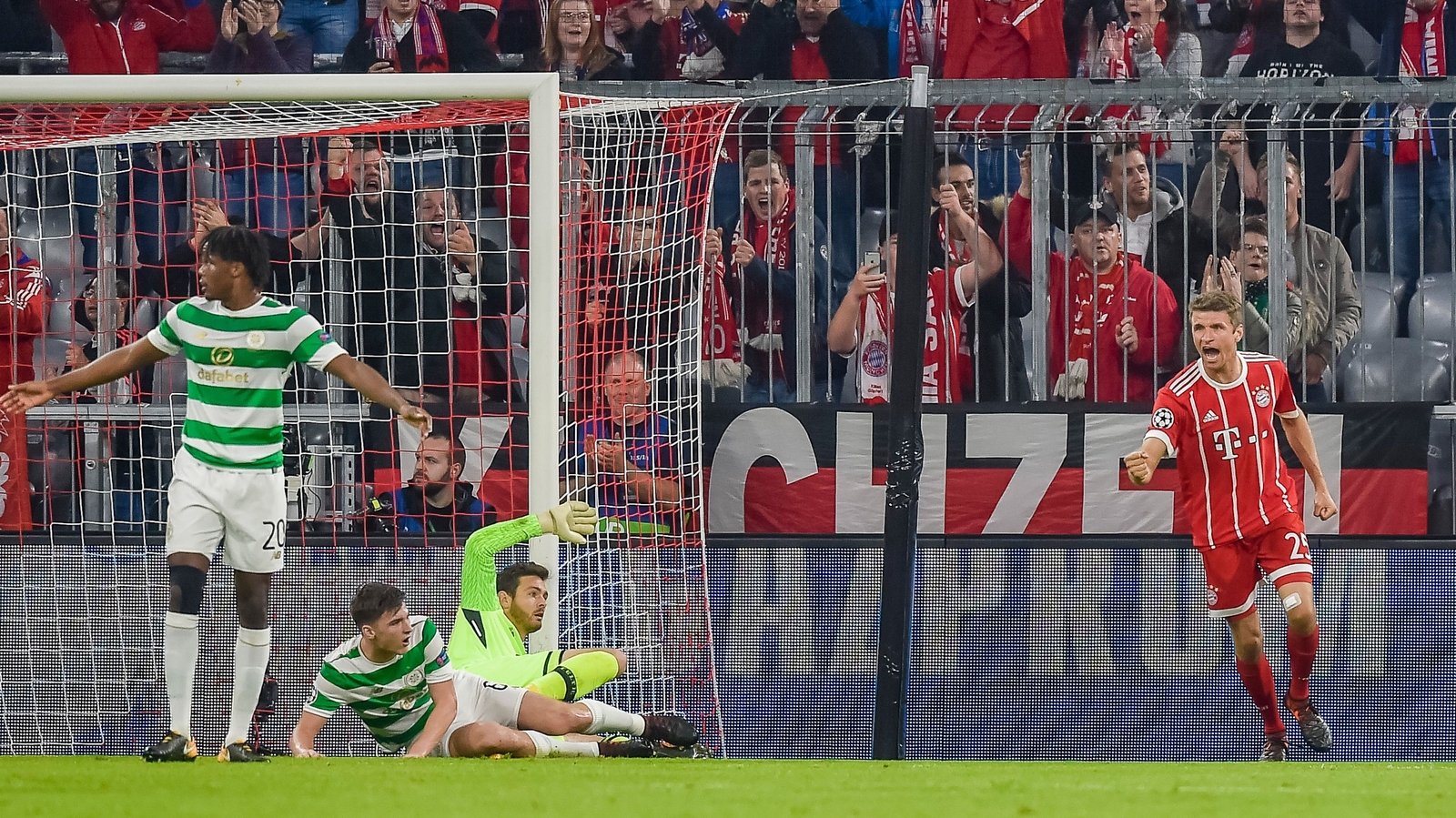 October goal-fest in Munich as Bayern bounce Bhoys