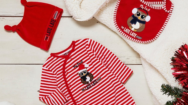 Sleepsuit and hat €10 and the bib is €3