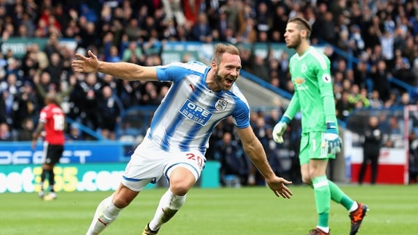 Laurent Depoitre scored Huddersfield's second