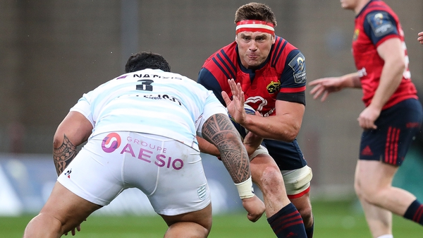CJ Stander in action for Munster against Racing 92