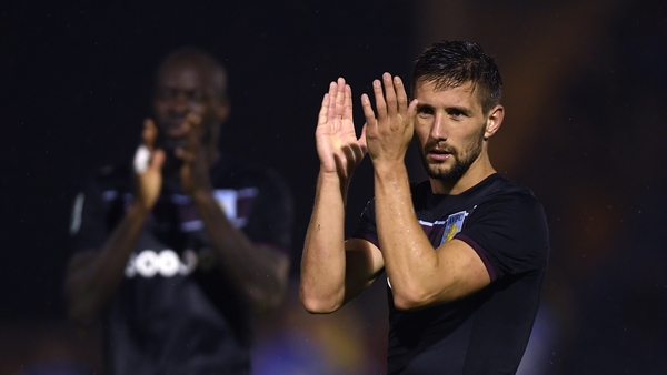 Conor Hourihane started for Aston villa against Preston