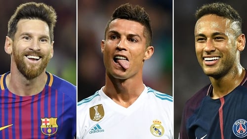 Messi, Ronaldo & Neymar in battle to be world's best